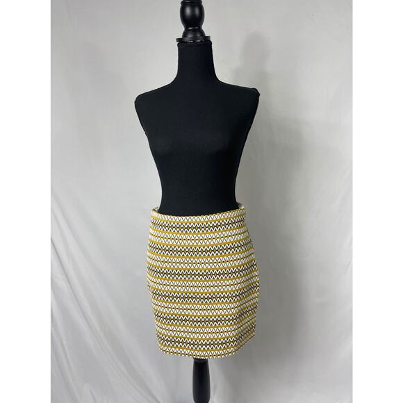 Vintage Express, retro pattern stretch mini skirt, women's small - Picture 2 of 6